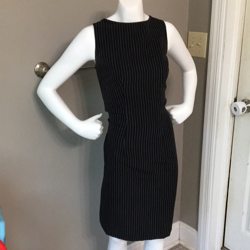 Vintage pinstriped dress
